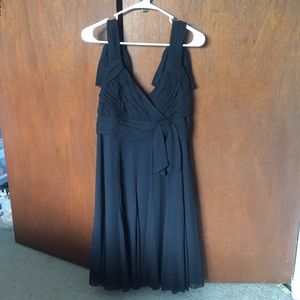 Black chiffon Karen Millen dress